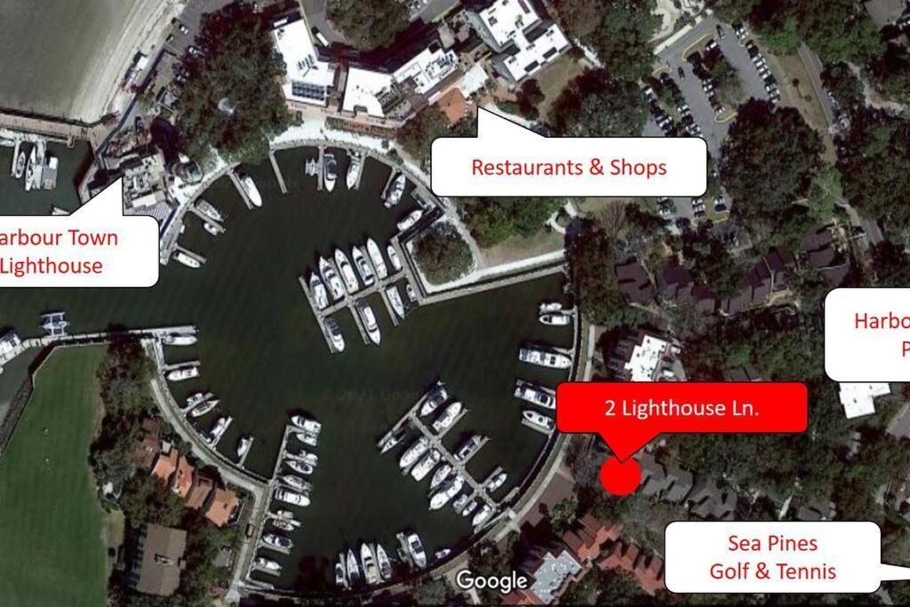 In The Heart Of Harbour Town 2Br 2Ba Pool Access Close To Beach Hilton Head Island Eksteriør billede